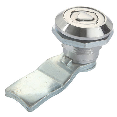 Die Cast Cabinet Cylindrical Door Lock Zinc Alloy With Dust Protect Cover