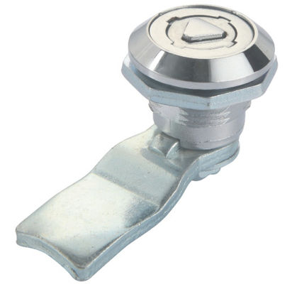 Die Cast Cabinet Cylindrical Door Lock Zinc Alloy With Dust Protect Cover